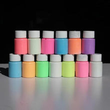 Load image into Gallery viewer, 13 Color DIY Top Eco Non-toxic Odor Free Waterproof Graffiti Paint Luminous Acrylic Glow in The Dark Pigment Party Walls