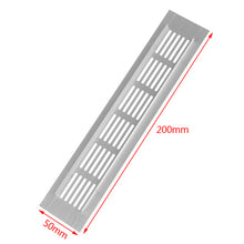 Load image into Gallery viewer, Vents Perforated Sheet Aluminum Alloy Air Vent Perforated Sheet Web Plate Ventilation Grille Vents Perforated Sheet