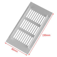 Load image into Gallery viewer, Vents Perforated Sheet Aluminum Alloy Air Vent Perforated Sheet Web Plate Ventilation Grille Vents Perforated Sheet