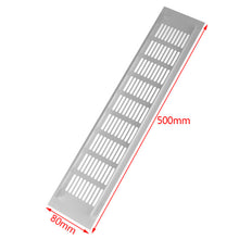 Load image into Gallery viewer, Vents Perforated Sheet Aluminum Alloy Air Vent Perforated Sheet Web Plate Ventilation Grille Vents Perforated Sheet