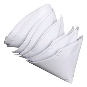 230pcs Car Nylon Conical Paper 100 Mesh Paint Strainer Filter Purifying Cup DNJ998