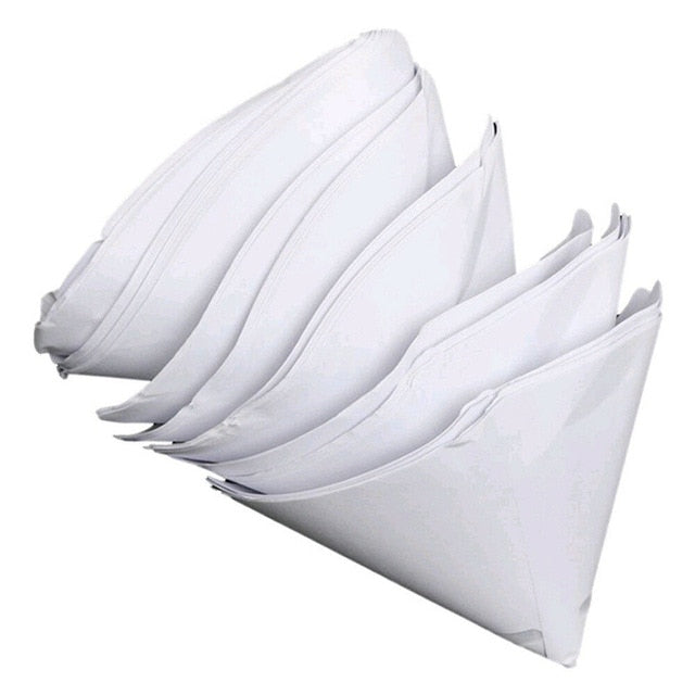 230pcs Car Nylon Conical Paper 100 Mesh Paint Strainer Filter Purifying Cup DNJ998